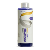 Shampoo violet pour cheveux blonds, tonifiant qui élimine les reflets jaunes et cuivrés pour les cheveux décolorés, blond platine, gris cendré, argenté et blond