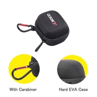 Écouteur transportant Eva Hard Case Bag Storage Black Earphone Case pour Apple Airpods Pro