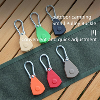 Système de fixation à cliquet robuste pour cordes, avec crochets et poulie de tension