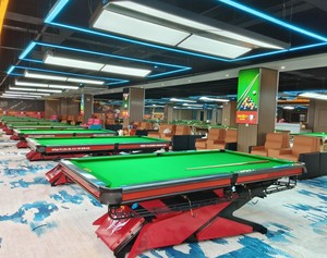 <span class=keywords><strong>Mesa</strong></span> de <span class=keywords><strong>Billar</strong></span> de Bola Ocho China de 9 <span class=keywords><strong>Pies</strong></span> de Fabricación Propia, Diseño Moderno y Atractivo con Pizarra de Bluestone de Jiujiang de 4.5 cm y Marco de Acero al Carbono - Product Image 4