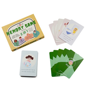 Campione Gratuito di Carte <span class=keywords><strong>Flash</strong></span> Personalizzate per l'Apprendimento dell'Arabo con Logo Stampato, Forma Personalizzata, Carte di Affermazione Cognitiva con Scatola - Product Image 3