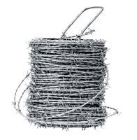 Clôture de protection Fil de fer barbelé galvanisé-Prix bas Très durable Largement utilisé