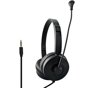 Auriculares con Micrófono de Alta Calidad para Call Center, Cable de <span class=keywords><strong>3</strong></span>.5mm, Cable de 1.5M, Auriculares Supraaurales para Oficina, PC, Laptop, Clases en Línea, IPX3 - Product Image 2
