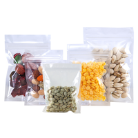 Sacs refermables personnalisés réutilisables pour aliments, sacs de conservation alimentaire plats avec logo 18x26cm