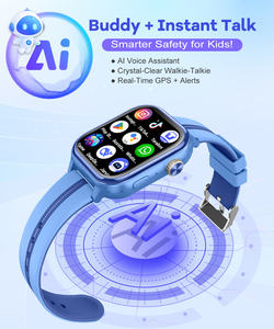 Reloj Inteligente para Niños con Certificación CE y RoHS, Batería de Larga Duración, GPS, Juegos de Matemáticas, Pronóstico del Tiempo, Transmisión, Rastreador GPS 4G - Product Image 5