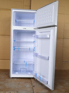 Nouveau réfrigérateur/congélateur portable solaire à double porte de 218 litres, 12 V CC, avec une plage de température de -18 °C à 10 °C, certifié CE - Product Image 4