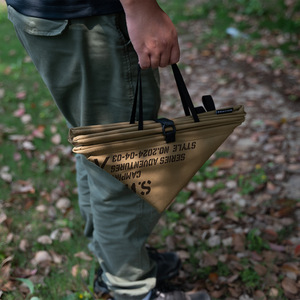 Große taktische Aufbewahrung tasche mit einer Kapazität von 10l und tragbarer, zusammen klappbarer Aufbewahrung sbox für Mülleimer und Camping für das Management von Ausrüstung und Ausrüstung im Freien - Product Image 2