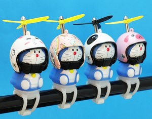 Coche pato con <span class=keywords><strong>casco</strong></span> de viento roto, pequeño pato amarillo, Motor de bicicleta de carretera, accesorios de <span class=keywords><strong>ciclismo</strong></span> sin luces - Product Image 6