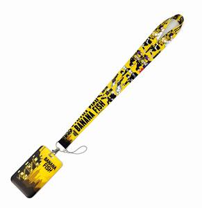 Cordón de diseñador de <span class=keywords><strong>Anime</strong></span> <span class=keywords><strong>BANANA</strong></span> <span class=keywords><strong>FISH</strong></span> para llavero, cubierta de tarjeta de identificación, soporte de insignia USB para teléfono móvil, llavero, monedero, correas para el cuello - Product Image 2