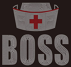 RN Nurse Hotfix Diamond Motif Bling <span class=keywords><strong>Strass</strong></span> Rhinestone Transfer <span class=keywords><strong>T</strong></span> Shirts pour Nail Art et Vêtements - Product Image 5