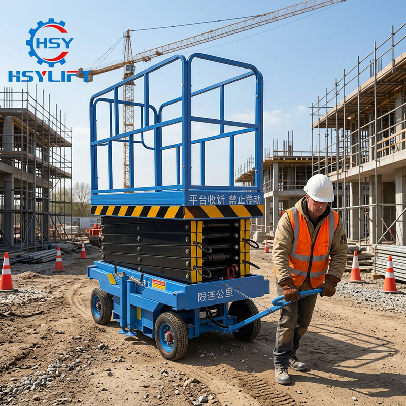 6m Lifting Height Mini Scissor Lift