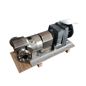 <b>Small</b> Stainless Steel Cam Rotor <b>Pump</b> Sanitary Food Grade Mini Rotary Lobe Type 3-Phase Motor for Viscous Fluid OEM Service - Product Image 2