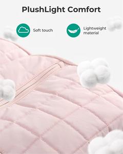 Lightweight Puffer <b>Small</b> <b>Backpack</b> Quilted Casual Travel Daypack Cute Water-Resistant Bookbag - Product Image 3