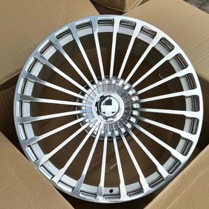 For Mercedes for Benz 18-22 Inch Polished Silver Standard Forged <b>Wheels</b> 5x112 Multi Spoke Design with 112mm PCD New - Product Image 3