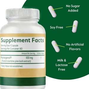 Complément alimentaire de haute qualité à marque privée, en gélules molles, pour soutenir la santé antioxydante et vasculaire - Product Image 3