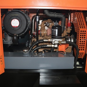 ضاغط هواء لولبي ديزل عالي الضغط 15 حصان 375 CFM 10-11 كيلو واط للاستخدام في المناجم - Product Image 5