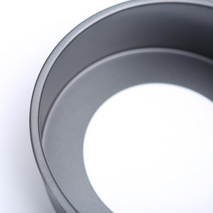 Molde redondo para hornear de acero al carbono con revestimiento antiadherente para hornear pasteles, uso doméstico, bricolaje, 1 pieza - Product Image 3