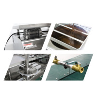 Nouvelle Machine à Tempérer le Chocolat Commerciale à Vibration de Table pour la Restauration, Compatible Noix et Fruits, Facile à Utiliser, pour Produits Laitiers