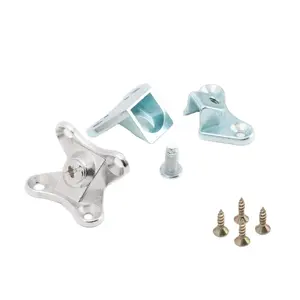Good quality Zinc Alloy Angle Bracket Connector Fastener Butterfly Size Cabinet Furniture Joint Connector