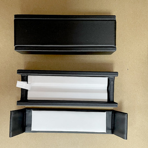 Boîte de rangement magnétique pour bijoux, plateau de présentation rectangulaire pour pierres précieuses colorées, avec fermeture à cordon, pour pierres en vrac personnalisées, grille de rangement pour bijoux - Product Image 3