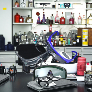 HY-13 hy dustproof pc חומר מלא-pc משקפיים בטיחות לעבודה במעבדה כימית ורכיבת רכיבה על אופניים - Product Image 4