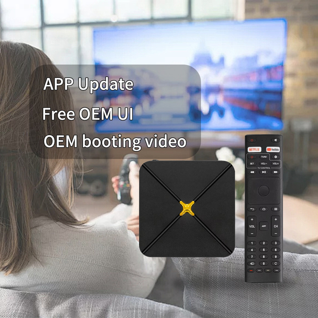 IHOMELIFE Factory Price Smart Android 14.0 TV Box 4K WiFi 6 Amlogic S905 Quad Core 2GB/4GB RAM 2025 Hot Cheap Wholesale Discount