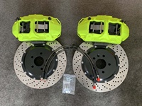 فرامل GT6 فرجار فرامل أزرق قرصية Rotors صحن من نوع GT6 * 32 * R18 بوصة فرامل سيارة