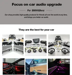 Haut-parleurs <span class=keywords><strong>de</strong></span> 4.5 pouces <span class=keywords><strong>BMW</strong></span> X3 X4 F30 E90 F20 G30 G01 G05 X5 Série 7 dans un puissant <span class=keywords><strong>caisson</strong></span> <span class=keywords><strong>de</strong></span> basses <span class=keywords><strong>de</strong></span> milieu <span class=keywords><strong>de</strong></span> gamme - Product Image 2