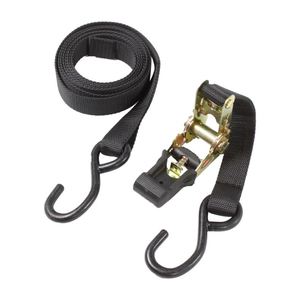 Sangles d'arrimage à cliquet en polyester de 1 pouce pour porte-bagages de <span class=keywords><strong>camion</strong></span> avec contrôle de charge pour bateaux - Product Image 4