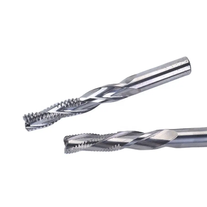 High Speed <strong>Cutting</strong> <strong>Solid</strong> Carbide <strong>End</strong> <strong>Mill</strong> 3 Flute Roughing Door Lock Milling Cutter for Woodworking - Product Image 2