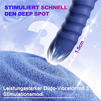 Vibromasseur point G, jouets sexuels pour adultes, gode stimulateur clitoridien, vibromasseur 3 en 1, fournisseur de jouets sexuels 10 modes de poussée et de vibration