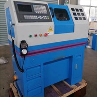 YH210 Hot Selling Mini CNC Draaibank 2-assige Automatische Draaibank Metaalbewerking voor Industriële Machines Kleine Onderdelenbewerking Draaibank CNC