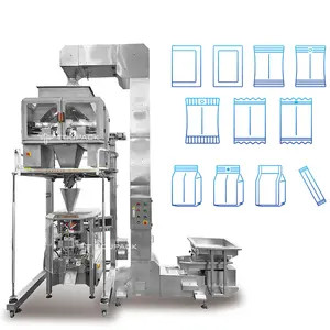 Auto Weighing Nuts Vffs Powder Fill Powder Sachet Package Packing Machine Spices Pouch Filling Packing Machine Automatic