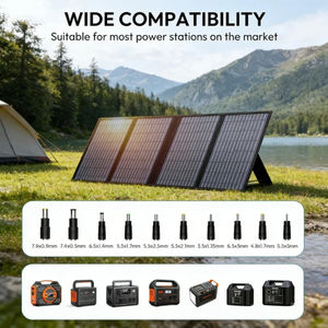 Panel Solar Portátil Plegable Alecter de 60W, Cargador USB 5V, Silicio Monocristalino, 20% de Eficiencia, para Campismo al Aire Libre, Gran Venta - Product Image 5