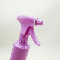 Bouteille pulvérisateur en plastique PET de 350 ml avec gâchette en PP pour l'emballage des salons de coiffure
