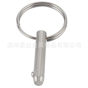 สลักปลดเร็วสแตนเลส 316 หัวทรงกระบอกมาตรฐาน สำหรับโซ่ยึดแบบคงที่ บินโจว ซานตง จีน ISO 20858 - Product Image 4