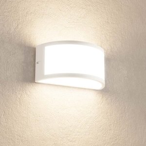 Lampada da Parete per Esterni ENIO in Alluminio Nero, Luce LED IP65 Impermeabile, 3000K CCT per Giardino e Pareti Esterne, Certificata ETL - Product Image 3