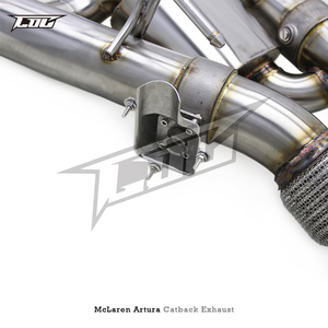 Échappement Catback avec valve OEM pour McLaren Artura Spider 3.0T 2023-2025, échappement haute performance en acier inoxydable pour la course - Product Image 5