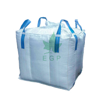 Sacs de transport FIBC en PP tissé antistatique, durables et écologiques, avec poche personnalisée pour granulés, estampage à chaud, pour engrais