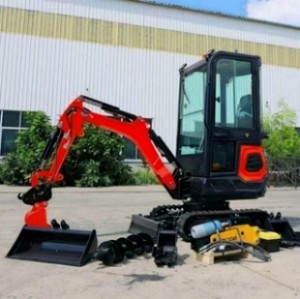 Mini Excavadora <span class=keywords><strong>de</strong></span> 2 Toneladas con Tren <span class=keywords><strong>de</strong></span> Rodaje para Terrenos Rocosos, Excavación <span class=keywords><strong>de</strong></span> Zanjas, Modelado <span class=keywords><strong>de</strong></span> Terrazas, Excavación <span class=keywords><strong>de</strong></span> Estanques Agrícolas, Caminos en Laderas - Product Image 1