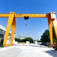Grue portique monopoutre de type L CE, ISO, SGS pour les opérations de chargement et de déchargement en entrepôt d'acier