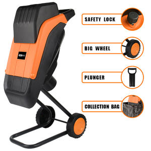 Déchiqueteuse de bois Déchiqueteuse de bois Déchiqueteuse 2500W 45mm Déchiqueteuse de branches - Product Image 2