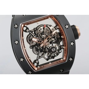 Montre mécanique haut de gamme pour homme, tendance 2026, boîtier en fibre de carbone ajouré, style mode - Product Image 3