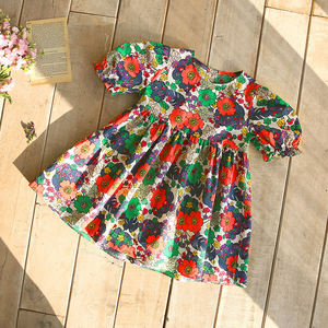 Nuevos Productos, Vestidos de Fiesta para Niñas, Diseño Floral, Modelo Infantil, Compra Directa de China - Product Image 2
