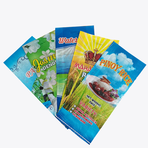 100% Trinh Nữ Polypropylene Túi tùy chỉnh 5kg 10kg 25kg <span class=keywords><strong>Bopp</strong></span> gạo nhiều lớp bao tải - Product Image 3