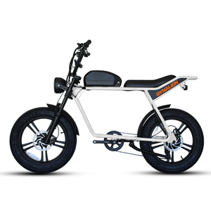 핫 세일 헬기 전기 자전거 성인 Ebike 복고풍 지방 타이어 산 Ebike 복고풍 지방 타이어 도시 도로 ebike - Product Image 3