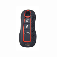 Étui de protection en silicone pour clé de voiture Porsche Cayenne 958 911 Lepin 996 Macan Boxster Panamera 997 944 924