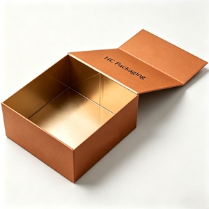 Boîte cadeau pour café avec logo personnalisé, boîte magnétique pliable, emballage en papier rigide recyclable pour les grains de café et les cadeaux par abonnement - Product Image 2