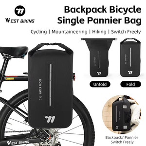 WEST BIKING 25L Multifunktion ale Fahrrad tasche mit großer Kapazität TPU Wasserdichter reflektieren der Camping-Wander fahrrad rucksack - Product Image 2