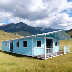 Conteneur résidentiel préfabriqué extensible de 40 pieds personnalisé multi-scénarios multi-usages support en acier pour villa - Product Image 5